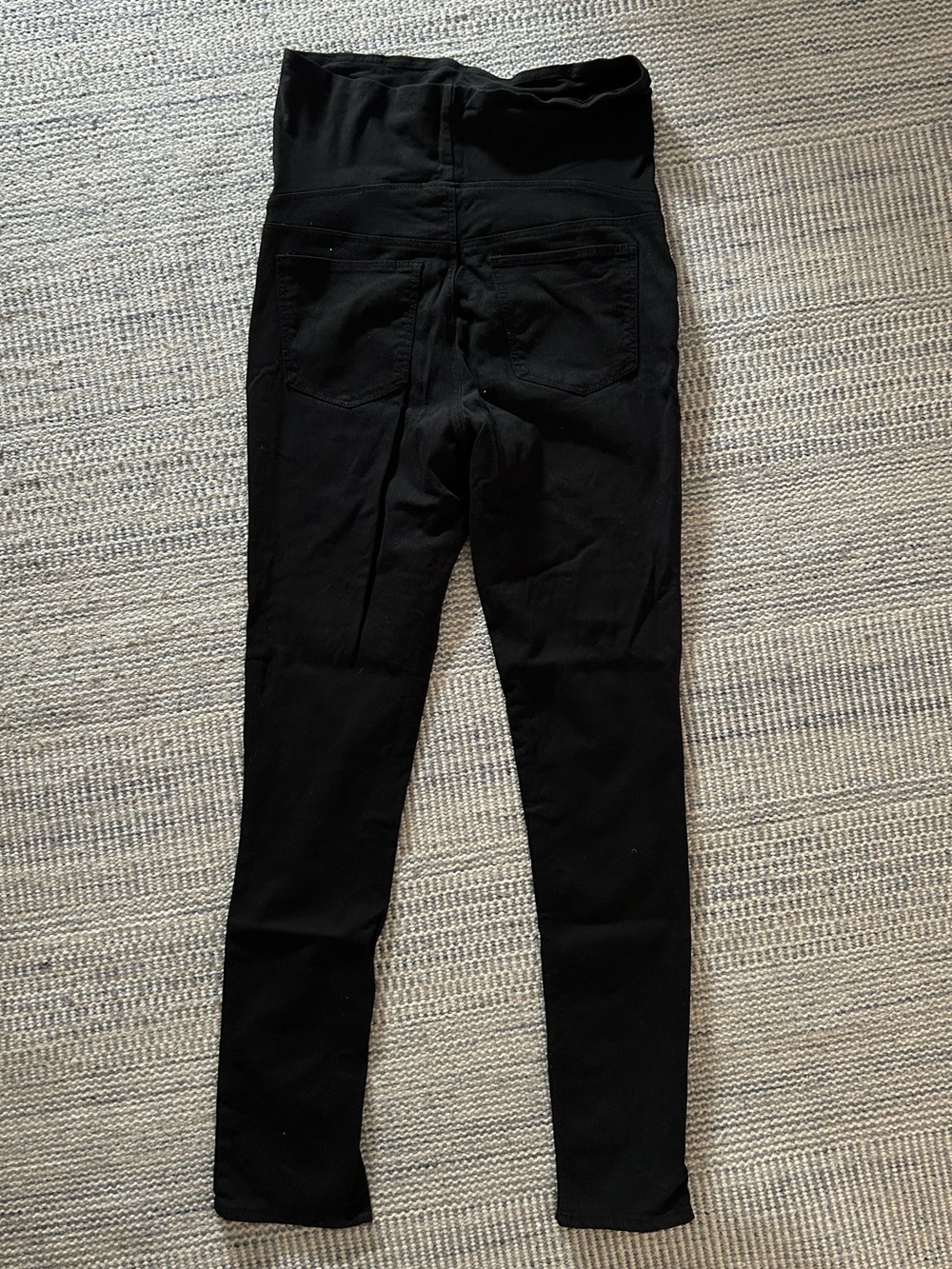 H&M MAMA Black Maternity Leggings - Stretch Overbump Style - Picture 2 of 5